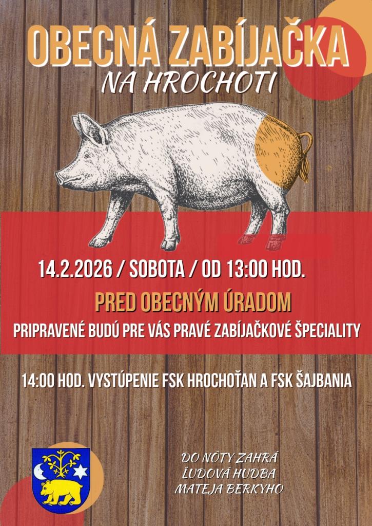 Obecna zabijacka 2026